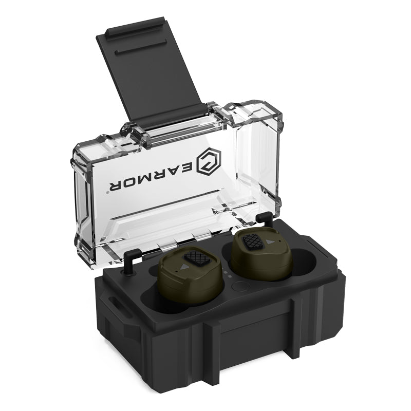 Earmor M20T PRO Bluetooth Electronic Earplugs - Foliage Green