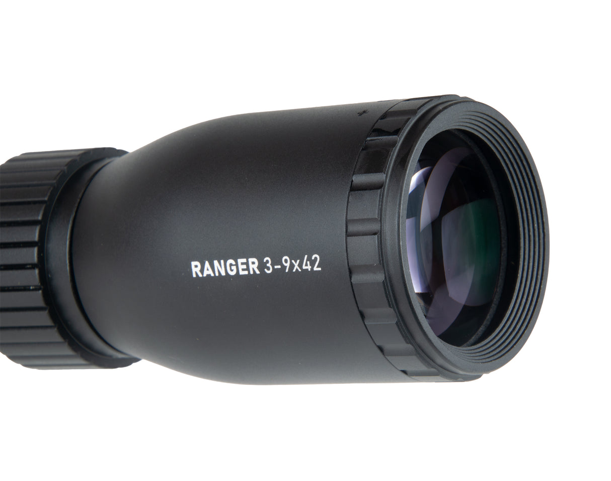 Ranger Scope 3-9x42 Bal Ret Matte Black
