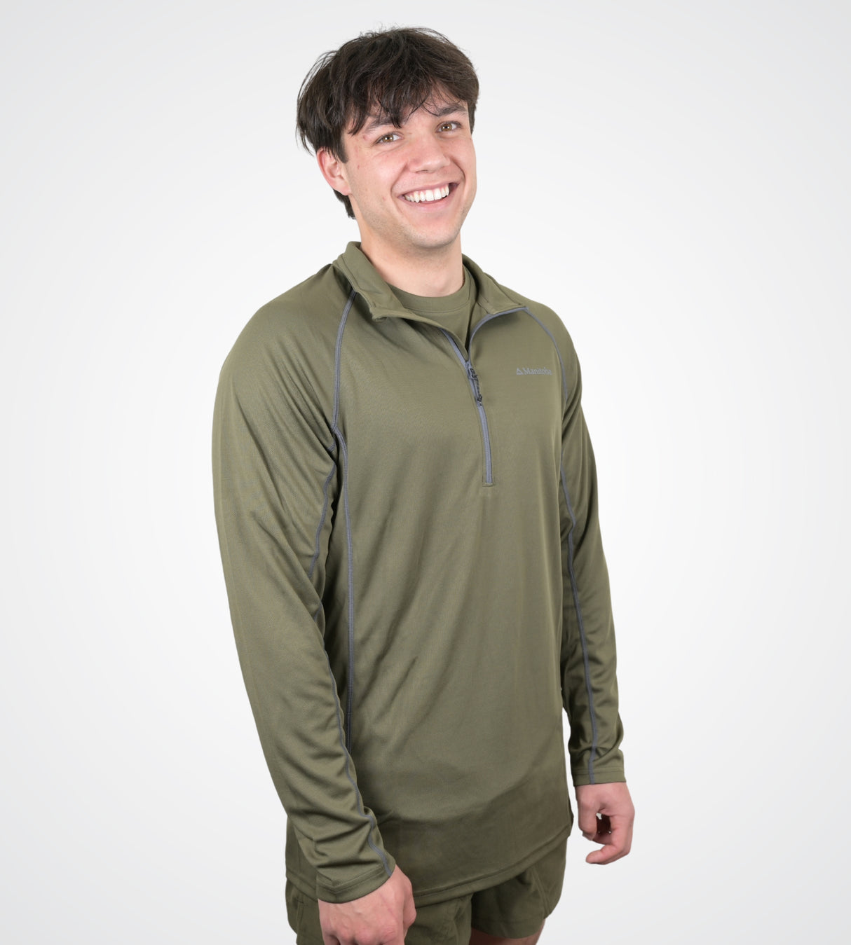 Manitoba Top Pursuit Olive (Long Sleeve) V2 - Large