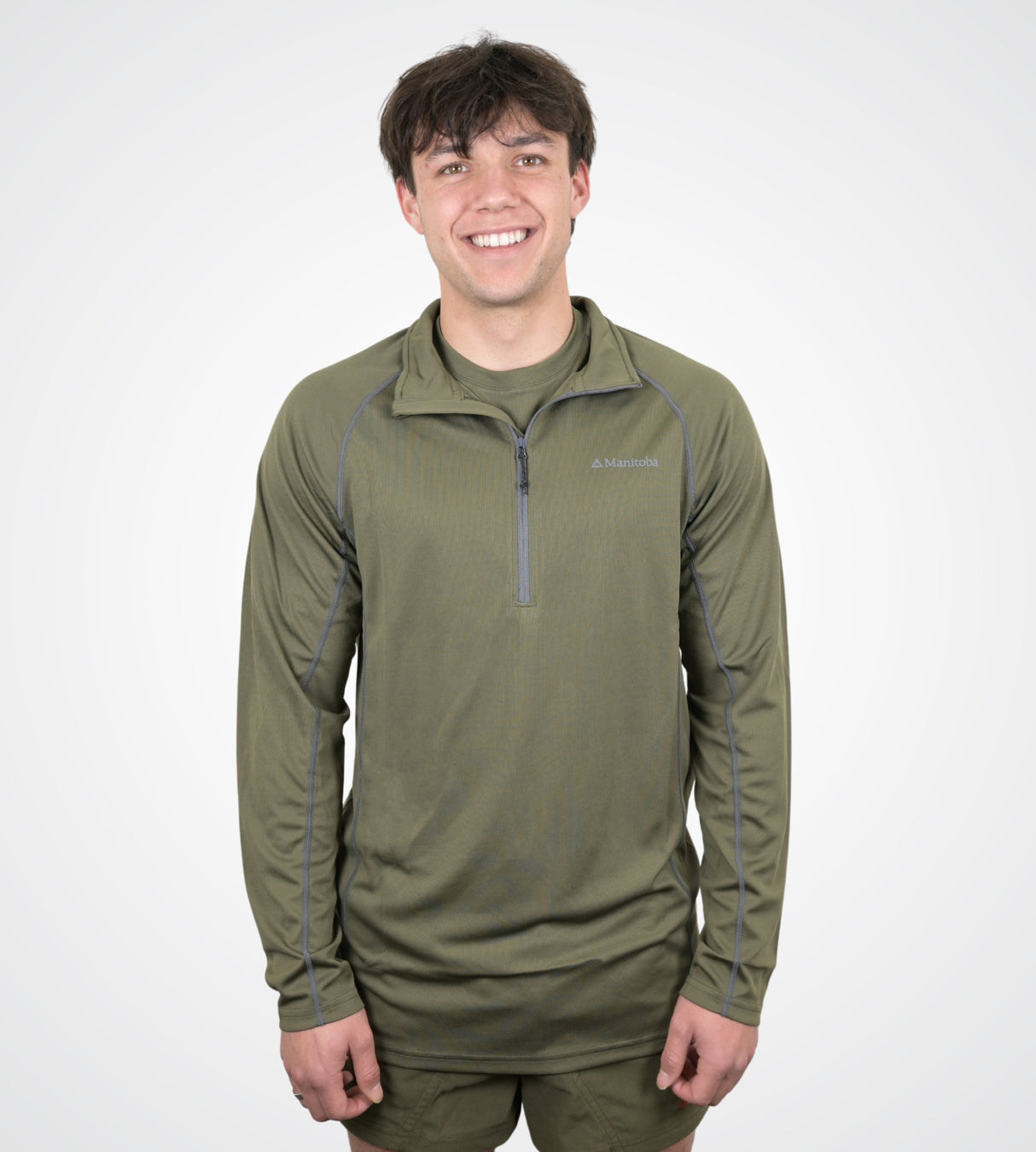 Manitoba Top Pursuit Olive (Long Sleeve) V2 - Large