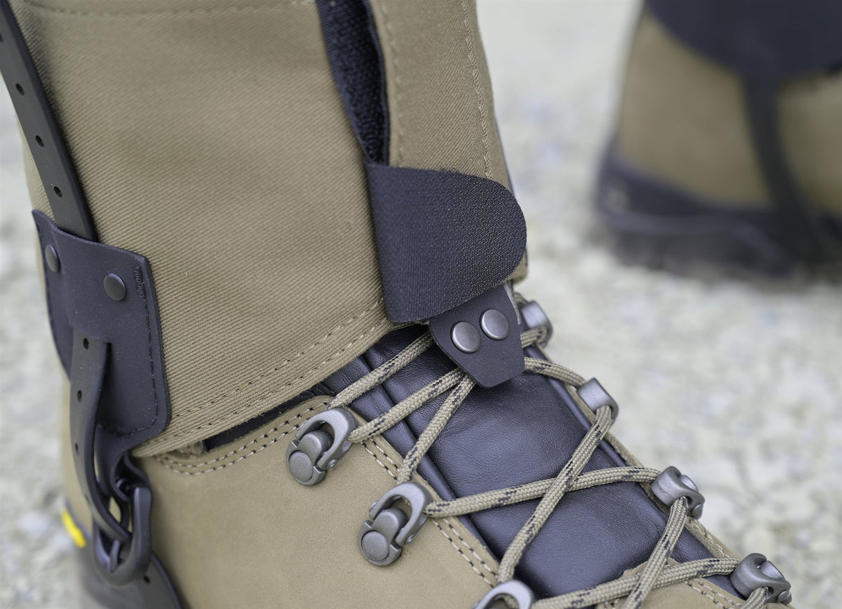 Manitoba Bluff Gaiters Dark Khaki - Large