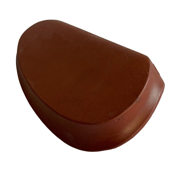 Cervellati Rubber Cheek Piece 140mm x 80mm - Brown