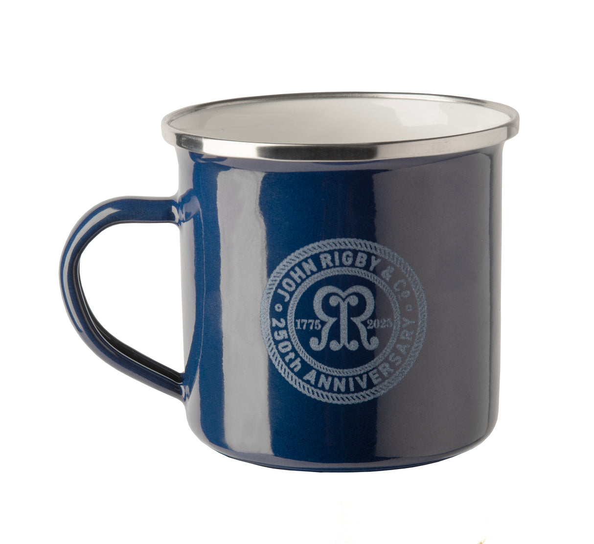 Rigby 250th Anniversary Enamel Mug