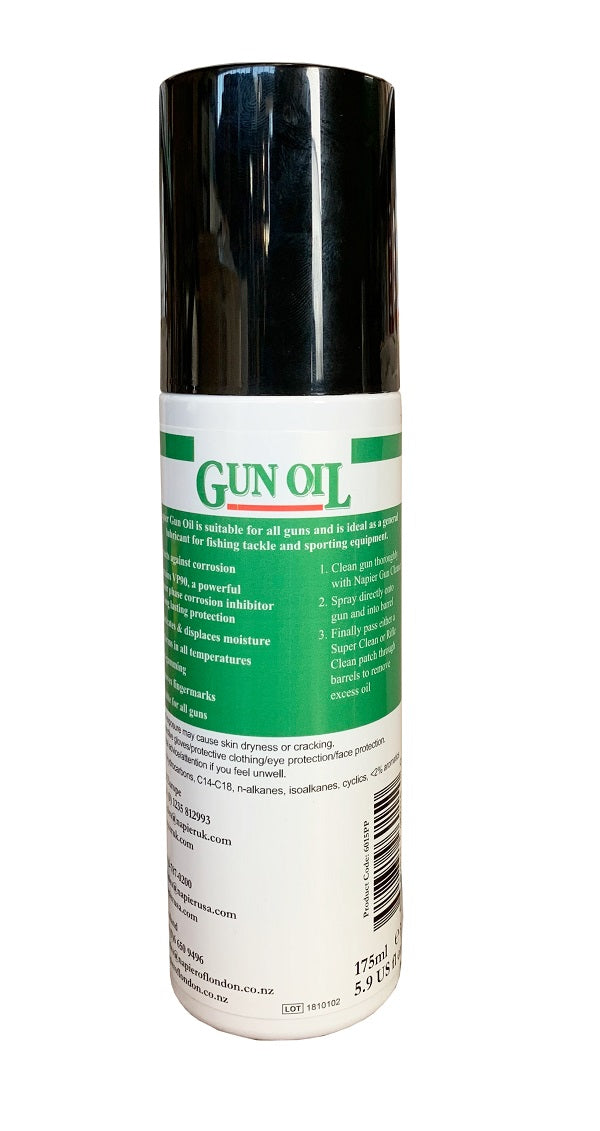 Napier Gun Oil - 175ml Pump Spray