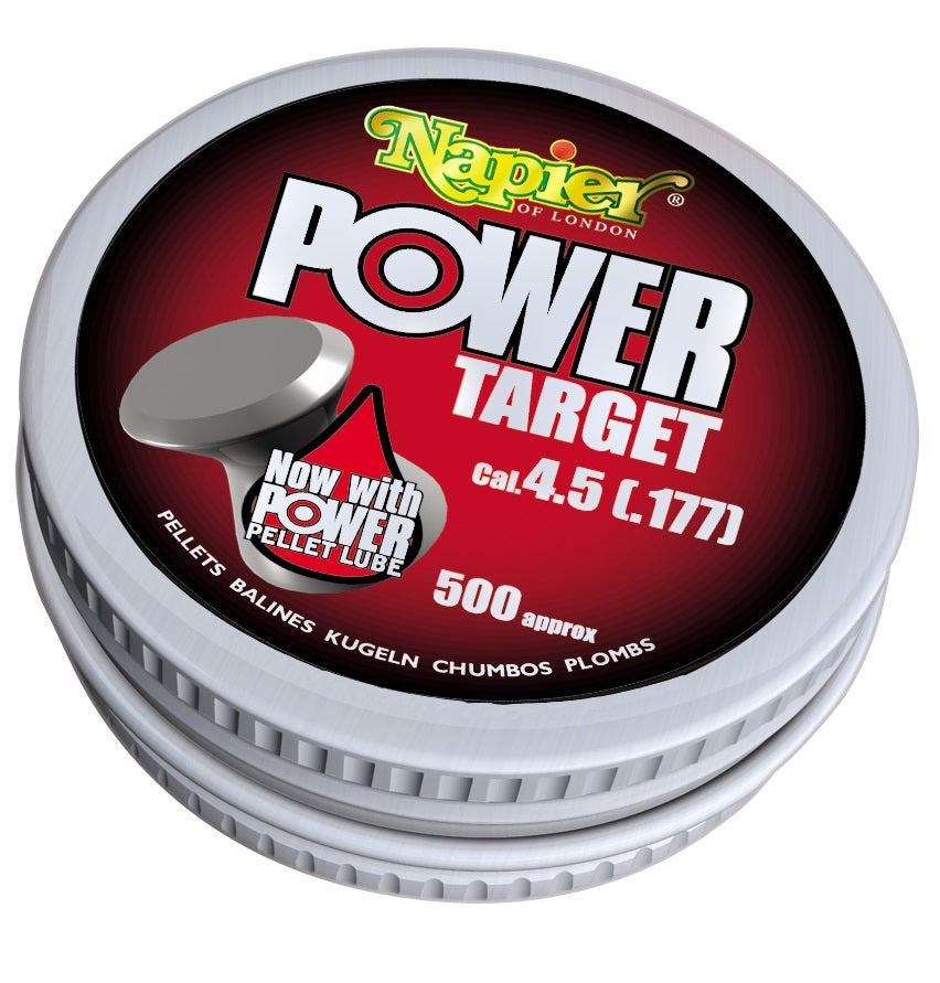 Napier .177 Air Rifle Pellets Power Target - 500pk