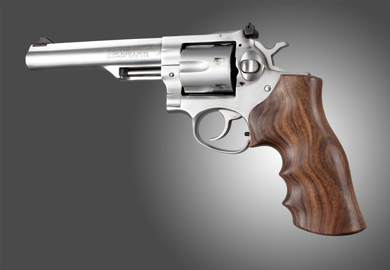 Hogue Hardwood Grips to suit GP100/Super Redhawk Pau Ferro