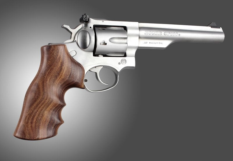 Hogue Hardwood Grips to suit GP100/Super Redhawk Pau Ferro