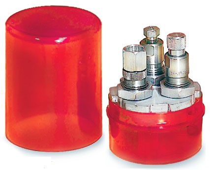 Lee Die Box Round Red