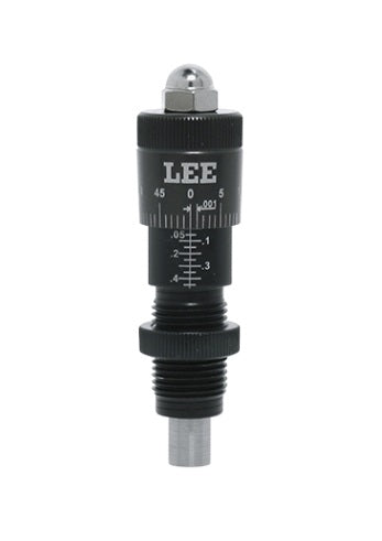 Lee Carbide Factory Crimp Micrometer Seater Adapter - 357 Magnum, 38 Special, 41 Magnum
