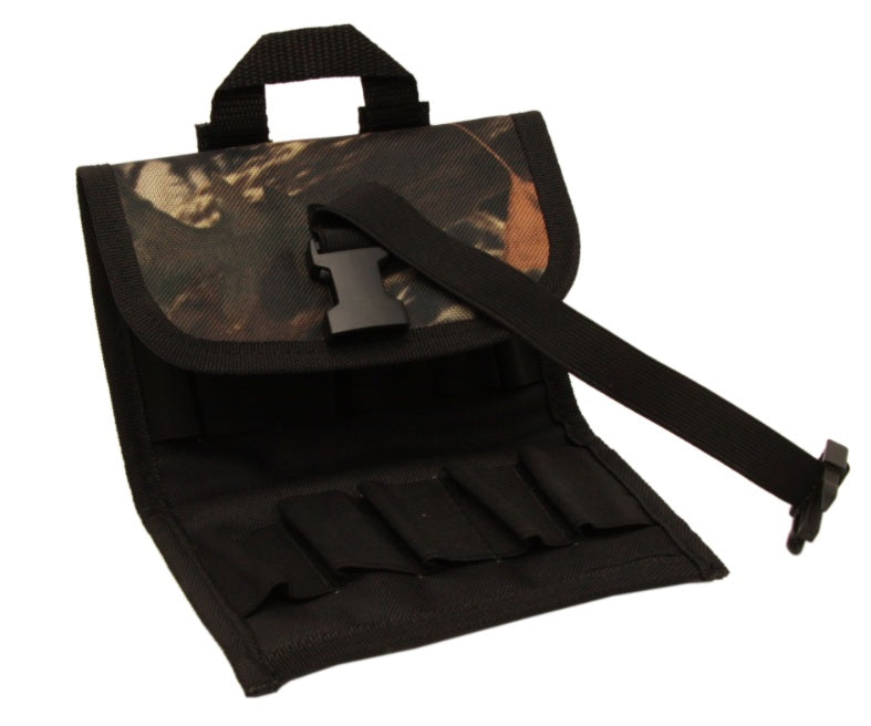 Pro-Tactical Ammo Wallet 12 Rounds Camo 12G with Clip