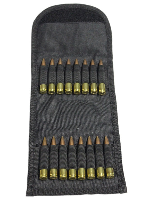 Pro-Tactical Ammo Pouch Folding Rifle Camo 14 Round 13cm by 11cm