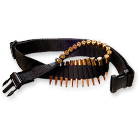 Pro-Tactical Ammo Belt 375 25RD Black QR Buckle Adjustable