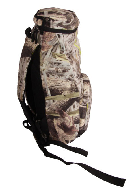 Pro-Tactical Trekker Barrel Backpack Koorangie Camo Fleece