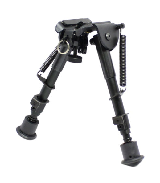 Pro-Tactical 6-9 inch Bipod - Spring Release Notched Legs