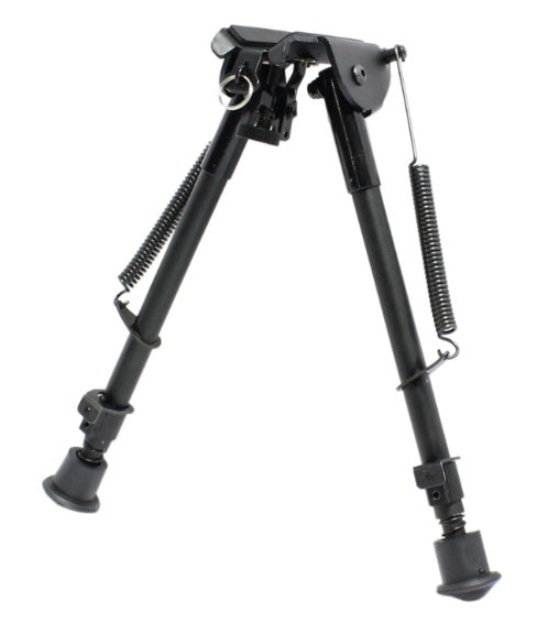 Pro-Tactical 9-12 inch Bipod - Spring Release Notched Legs