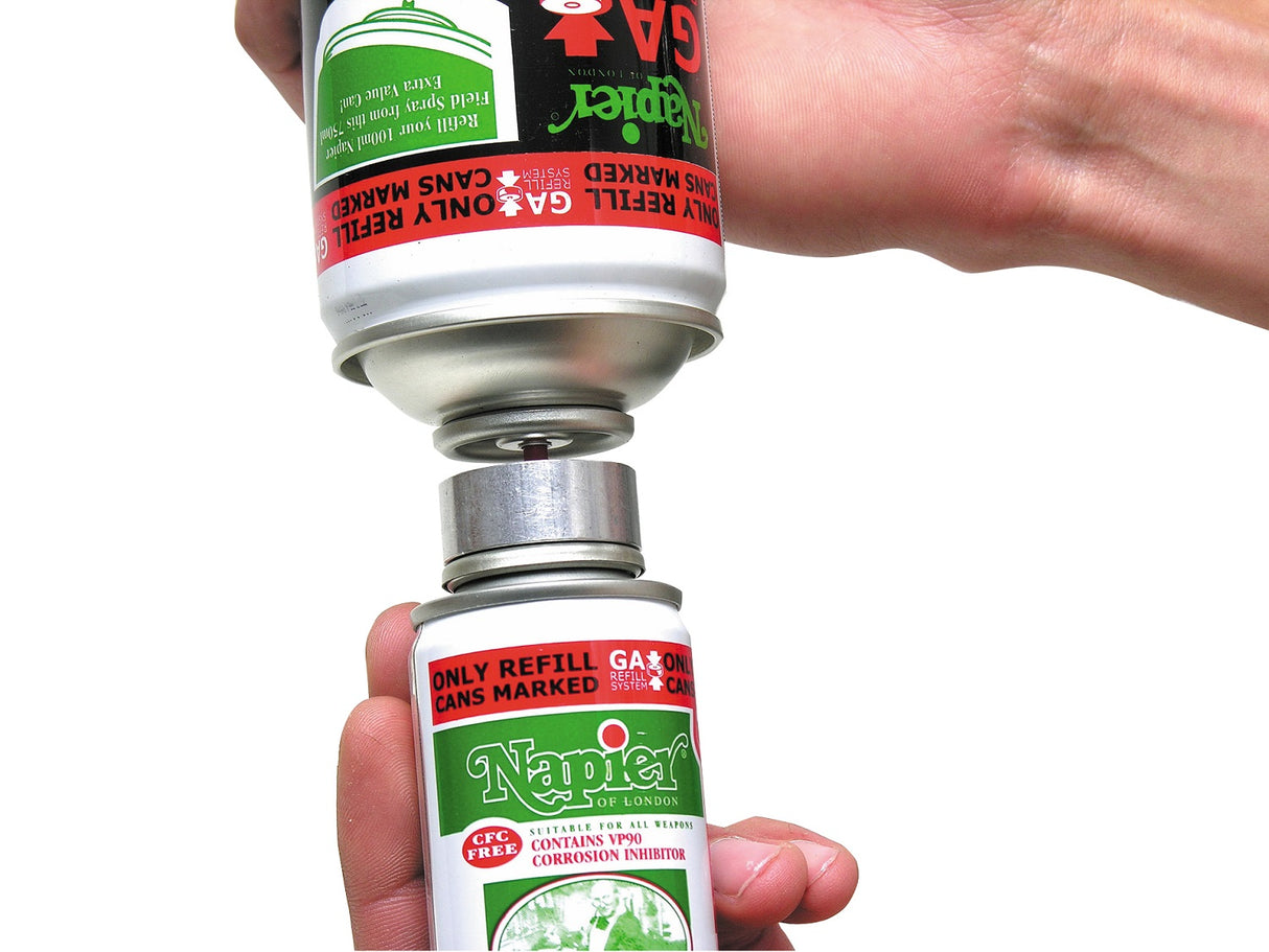 Napier G.A. Connector - Gun Cleaner Lube Refuel Adaptor