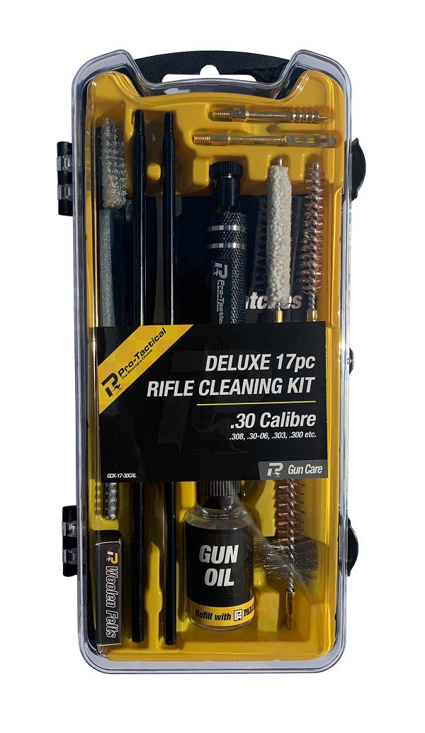 Pro-Tactical 17pc Rifle Cleaning Kit - .30cal, .308, .30-06