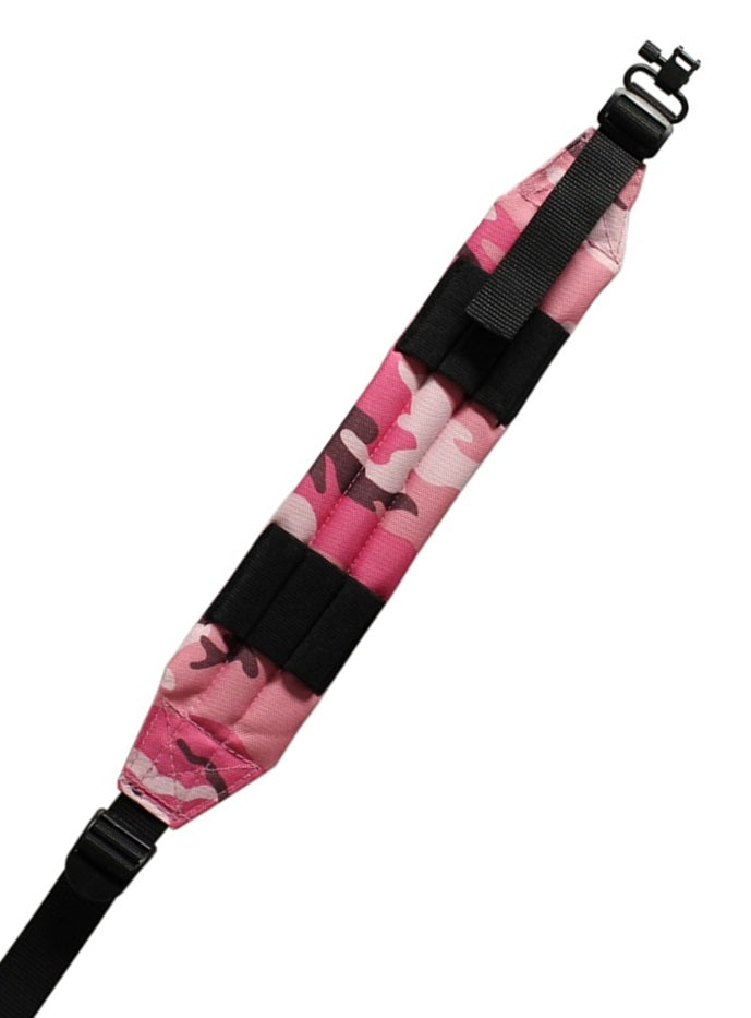 Pro-Tactical Gun Girls Sling Ammo Loop Pink Camo w/ Swivels