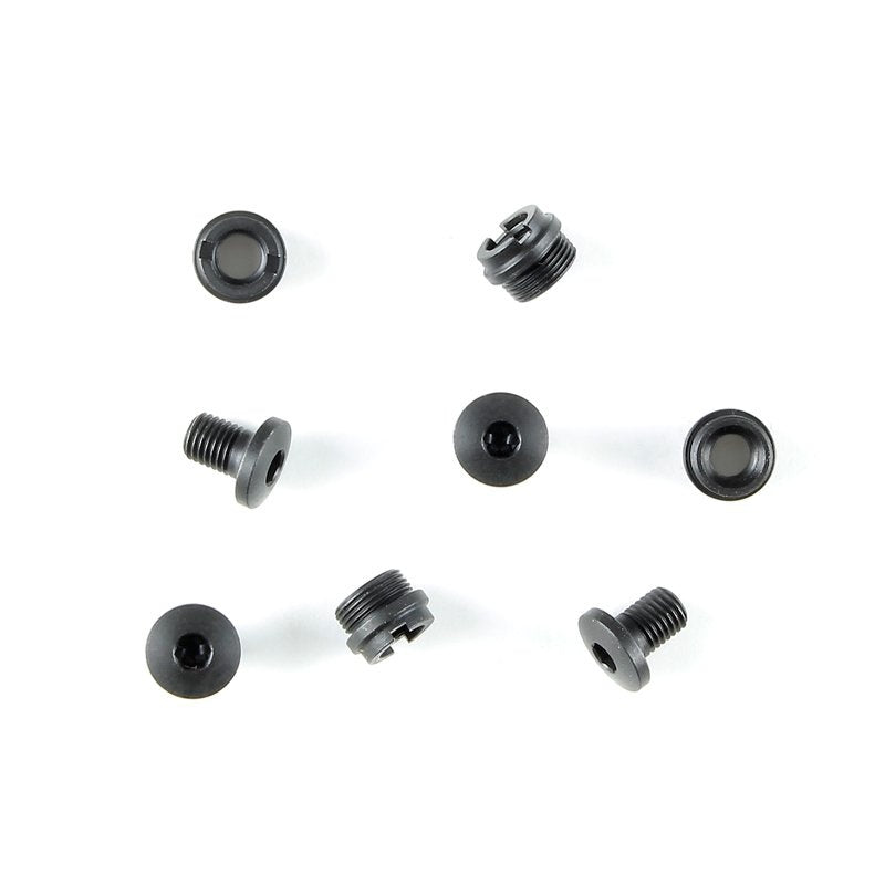 Hogue Grip Screws - Thin 1911 Gov & Officer - Black (x4) Hex Head