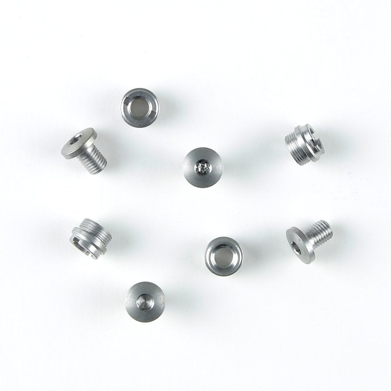 Hogue Grip Screws - Thin 1911 Gov & Officer - Stainless (x4) Hex Head