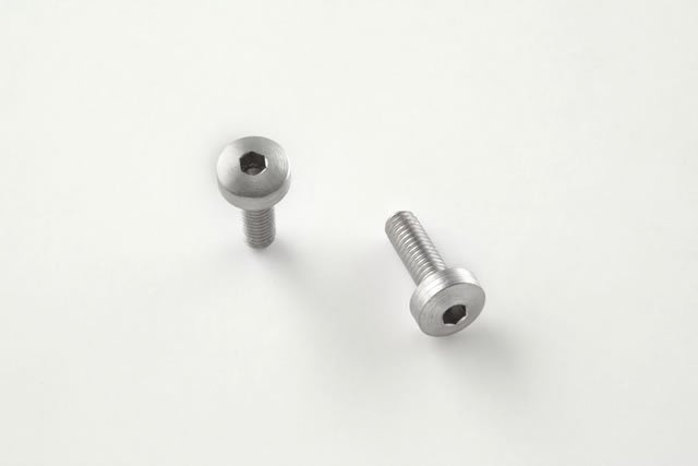 Hogue Grip Screws - Browning Hi Power - Custom Matte Chrome (x2) Hex Head