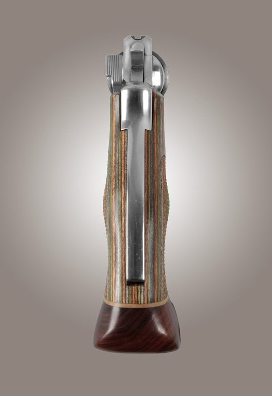 Hogue S&W K or L Frame Square Butt Lamo Camo No Finger Groove Big Butt Chequered