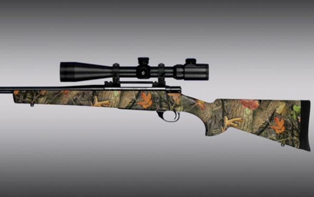 Hogue Howa 1500/Weatherby Long Action Heavy/Varmint Barrel Pillar Bed Timber Camo