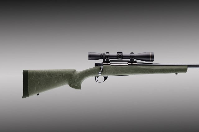 Hogue Howa 1500/Weatherby Long Action Standard Barrel Full Bed Block Ghillie Green