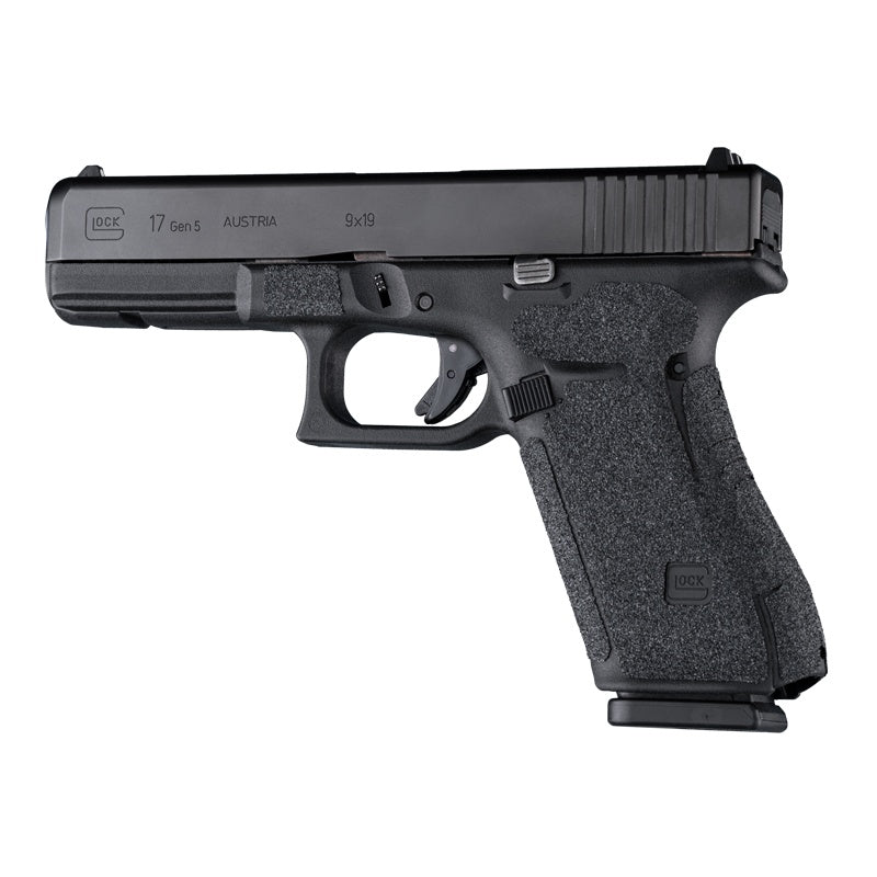 Hogue Wrapter Grit Adhesive Grip - Glock 17, 17MOS, 34MOS, 45, 45MOS, 19X - Black - Small Frame Full Size Generation 5 Small Backstrap