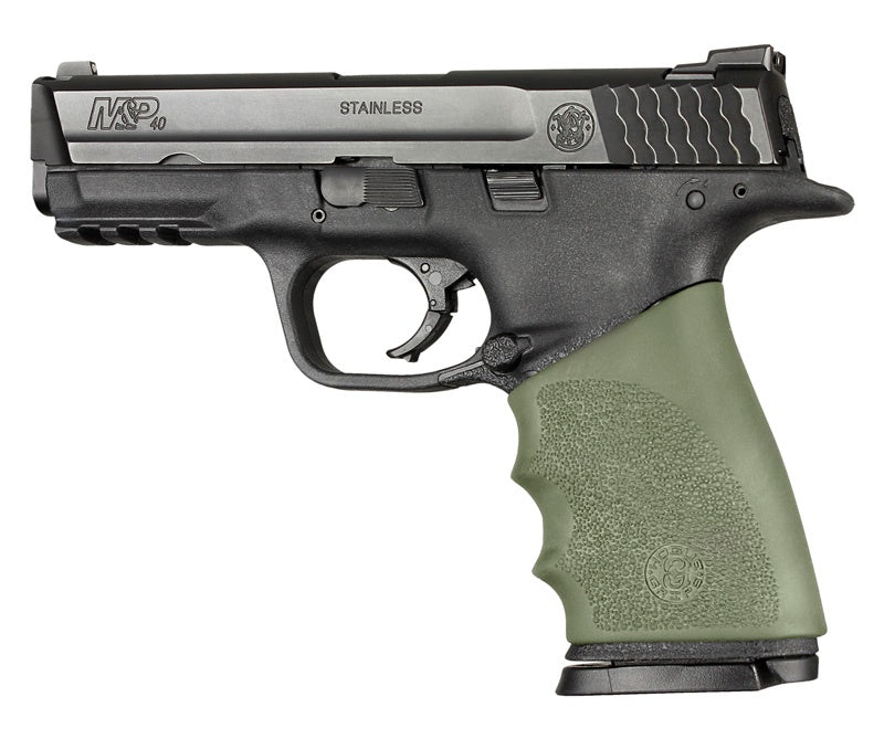 Hogue HandAll Hybrid S&W M&P 9MM, 40S&W, 357SIG Grip Sleeve OD Green