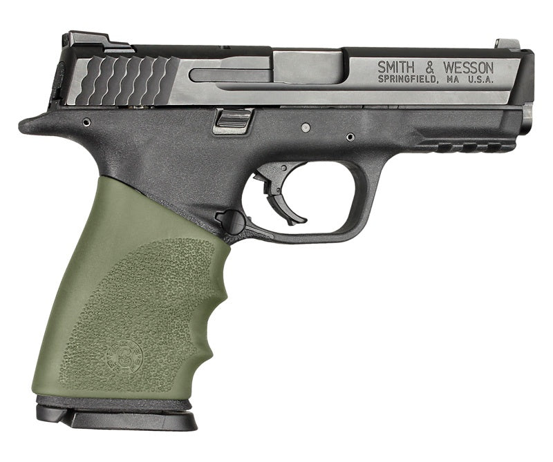 Hogue HandAll Hybrid S&W M&P 9MM, 40S&W, 357SIG Grip Sleeve OD Green