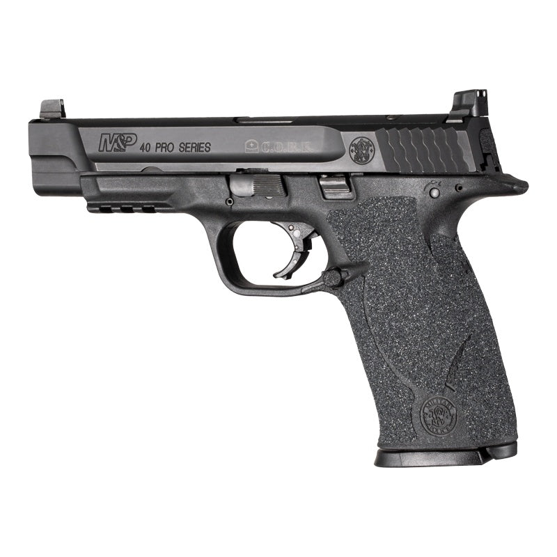 Hogue Wrapter Grit Adhesive Grip - Smith & Wesson M&P Full Size 9 / 357 Sig / 40 - Black - All Backstraps