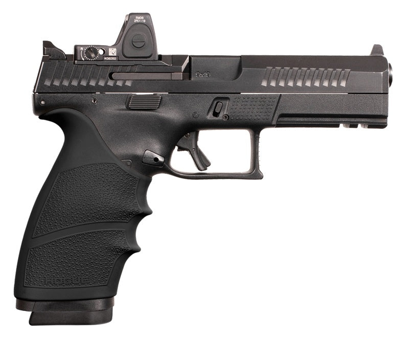 Hogue HandAll Beavertail Grip Sleeve CZ P-10 F Black