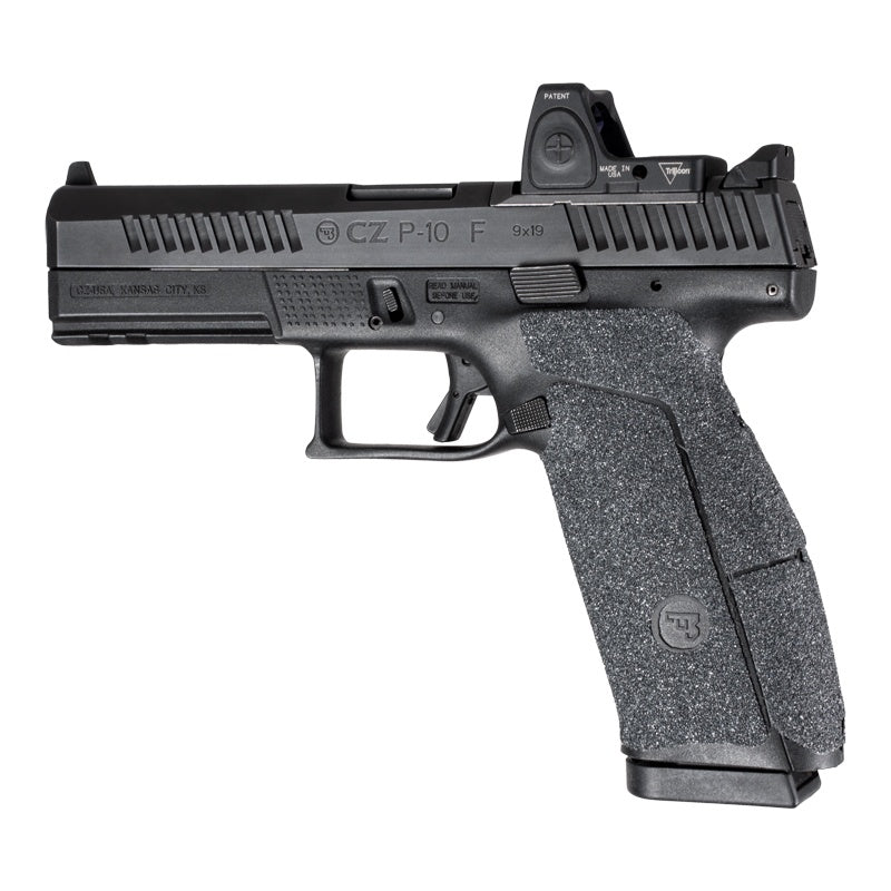 Hogue Wrapter Grit Adhesive Grip - CZ P10 F 9mm - Black