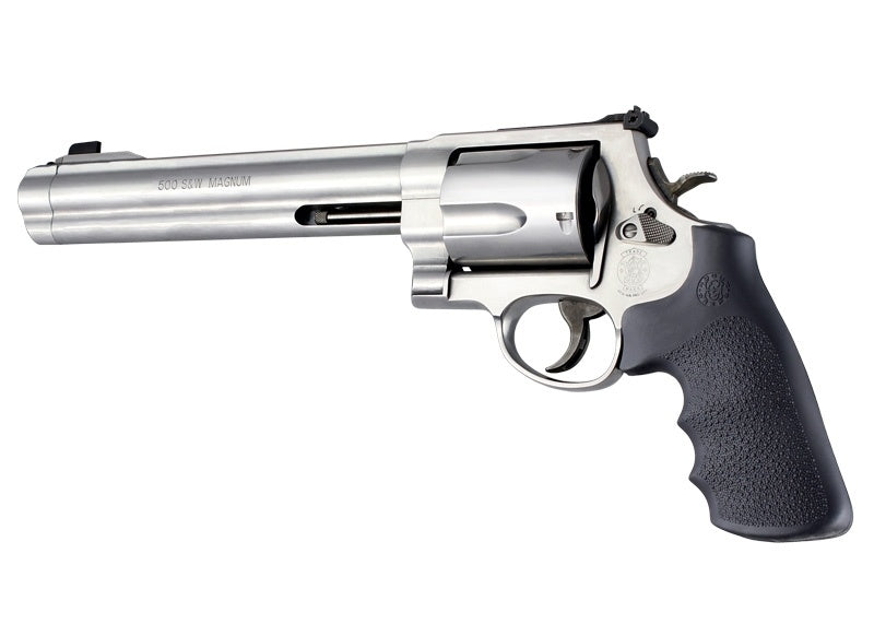 Hogue S&W K, L, N, X, Z Frame Round Butt Rubber Tamer Conversion Monogrip Black