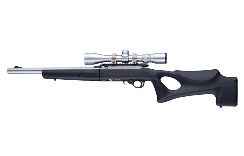 Hogue Ruger 10-22 Takedown Thumbhole Rubber OverMolded Stock with .920" Diameter Barrel Channel Black