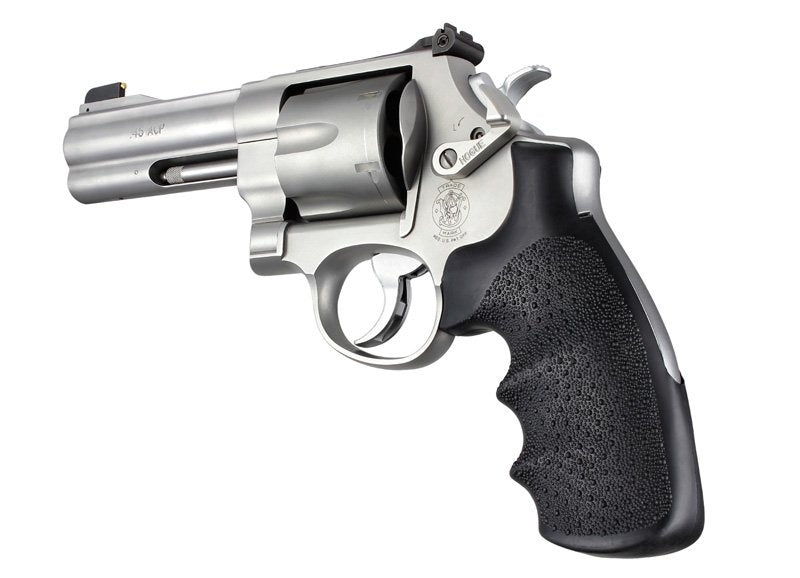 Hogue S&W N Frame Round Butt Rubber Monogrip Black