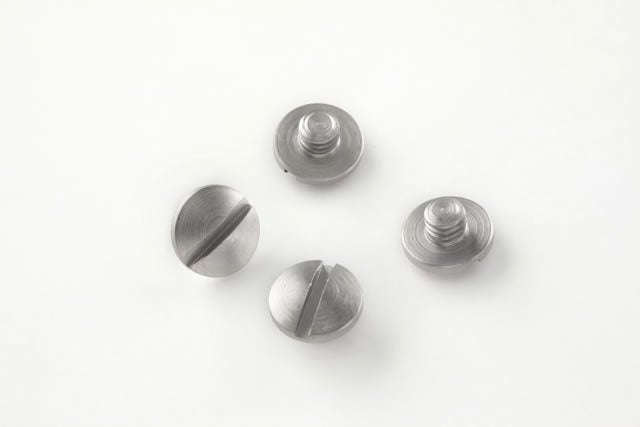 Hogue Grip Screws - SIG Sauer P226, 228 and 229 - Stainless (x4) Slotted Head
