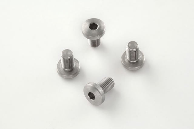 Hogue Grip Screws - Colt Govt, CMD, Off. - Stainless (x4) Hex Head