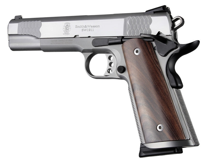 Hogue Govt. Model 1911 - Smooth - PAU FERRO - S&A Mag/Techwell