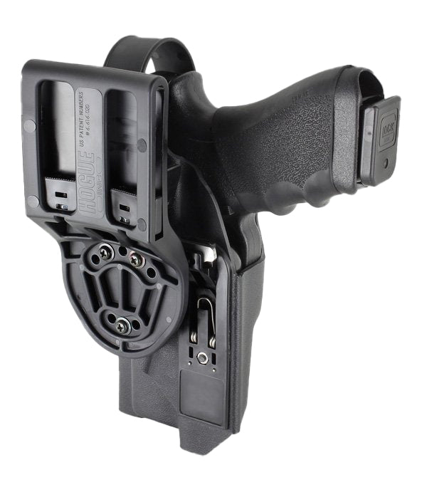 Hogue ARS Stage 2 - Duty Holster (Right Hand) for GLOCK 17, 22, 31, 37 - Black