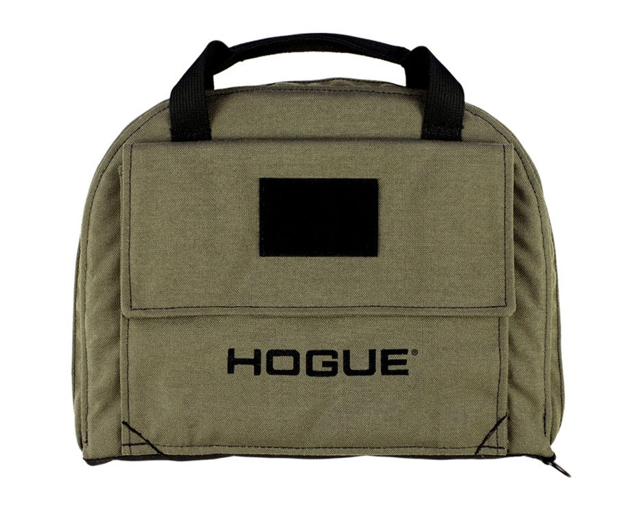 Hogue Pistol Range Bag - Medium with Magazine Pouch - OD Green (9"x12")