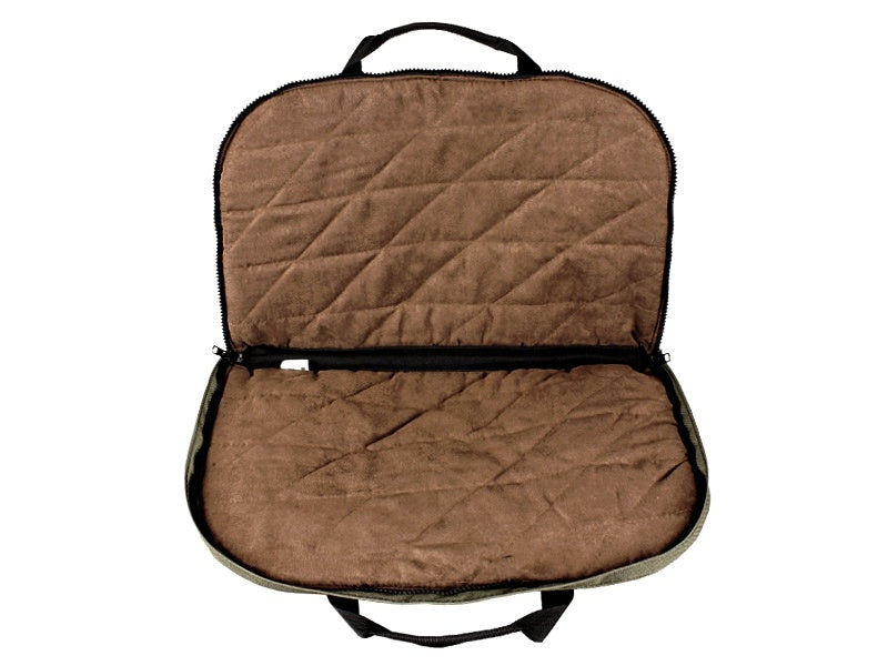 Hogue Pistol Range Bag - Large with Magazine Pouch - OD Green (10"x16")