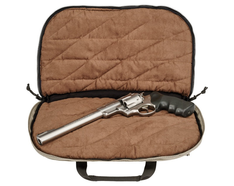 Hogue Pistol Range Bag - Large with Magazine Pouch - FDE (10"x16")