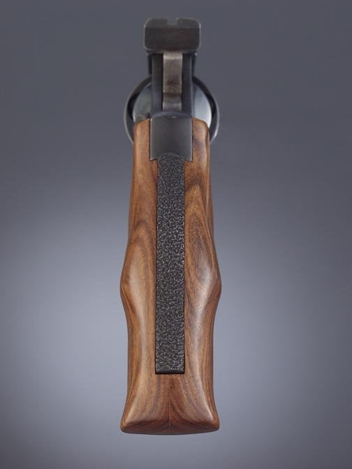 Hogue S&W J Frame Square Butt - Smooth - PAU FERRO - w/ Finger Grooves