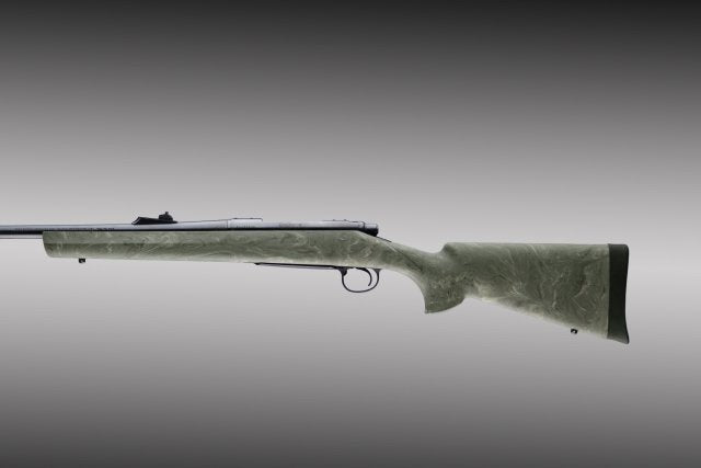 Hogue Remington 700 BDL Short Action Detachable Magazine Heavy Barrel Pillar Bed Stock Ghillie Green