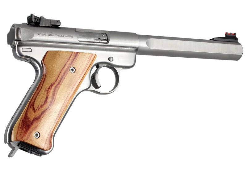 Hogue Ruger MK II - Smooth - TULIPWOOD - Right Hand Thumb Rest