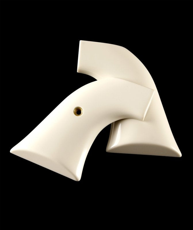 Hogue Ruger Blackhawk/Vaquero - IVORY POLYMER - Cowboy Panels