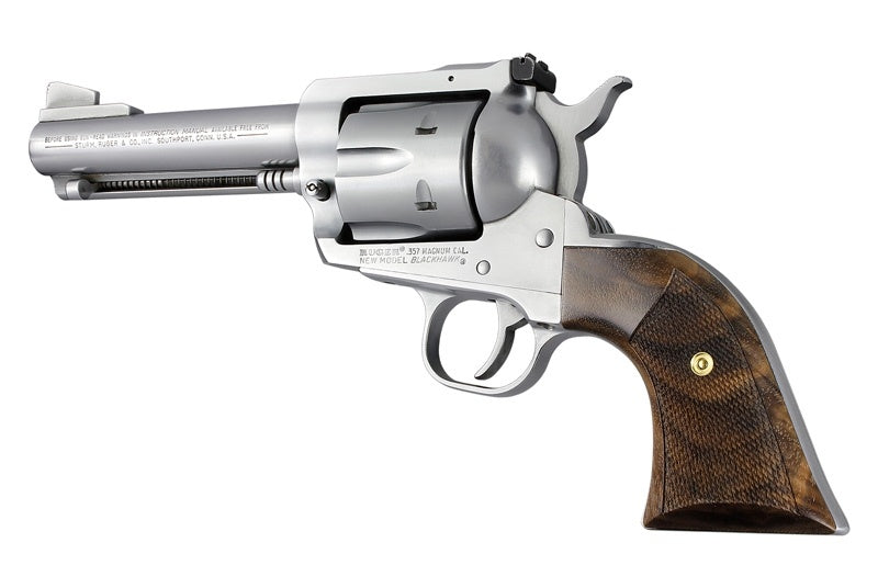Hogue Ruger Blackhawk/Vaquero - Checkered - FANCY WALNUT - Cowboy Panels