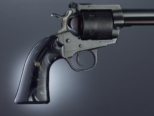 Hogue Ruger Bisley, Ruger Blackhawk, Super Blackhawk and Vaquero - BLACK PEARL - Cowboy Panels